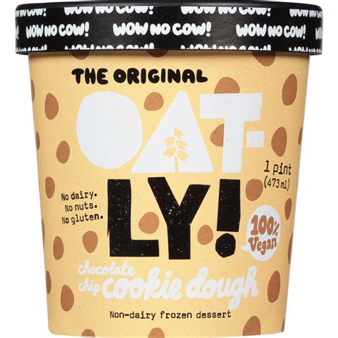 Save On Oatly Non Dairy Frozen Dessert Chocolate Chip Cookie Dough