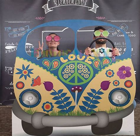 Maybe you would like to learn more about one of these? Photocall Furgoneta Hippie Love - Tienda de decoración online