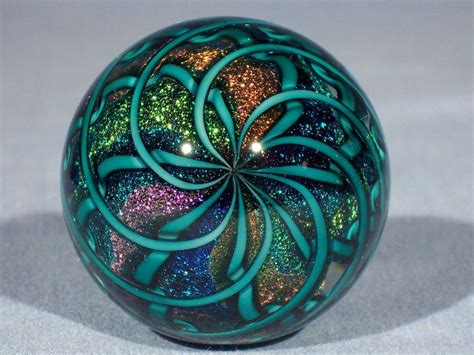 Art Glass Paperweight Chihuly Glass Paperweights Dichroic Glass