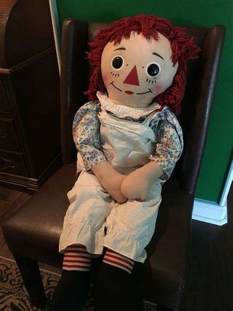 Annabelle Horror Raggedy Ann Doll 38 Knickerbocker Vintage 2015524279