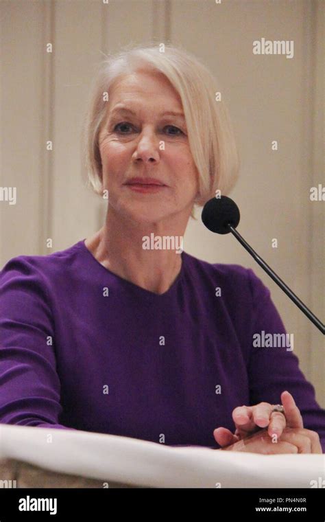 Helen Mirren 02 01 2016 Eye In The Sky Press Conference Held At Four Seasons Los Angeles At