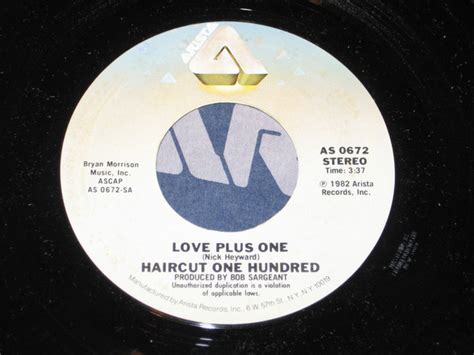 Check spelling or type a new query. Haircut One Hundred - Love Plus One (1982, Vinyl) | Discogs