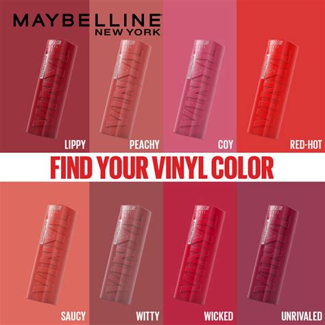 Maybelline New York Superstay Vinyl Ink Liquid Lipstick Peachy Buy