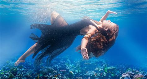 1080x2340px Free Download Hd Wallpaper Women Model Underwater