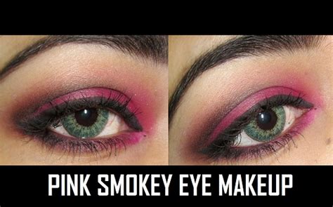 How To Do A Pink Smokey Eye Makeup Look Tutorial