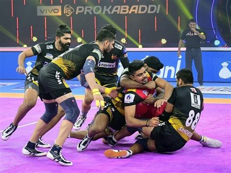 Pkl 2022 Bengaluru Bulls 3434 Telugu Titans