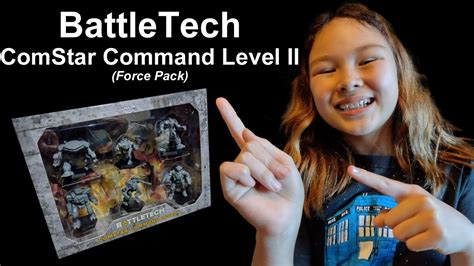 Battletech Comstar Command Level Ii Force Pack Miss Rocks Unboxing