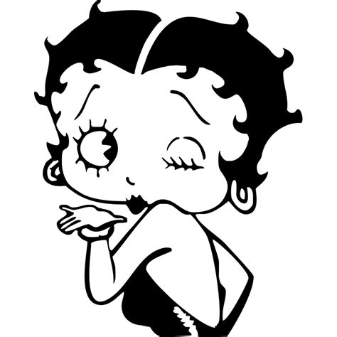 Sticker Betty Boop