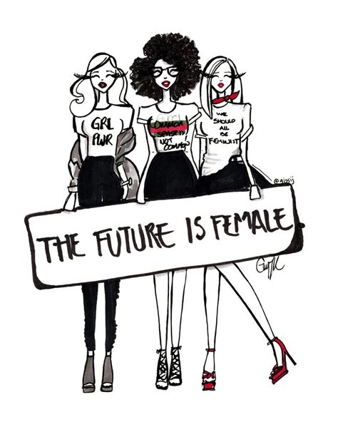 We Should All Be Feminist Illustration By The Architect Of Style