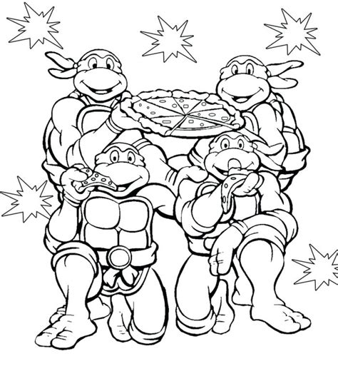 Teenage Mutant Ninja Turtles Coloring Pages - Best Coloring Pages For Kids