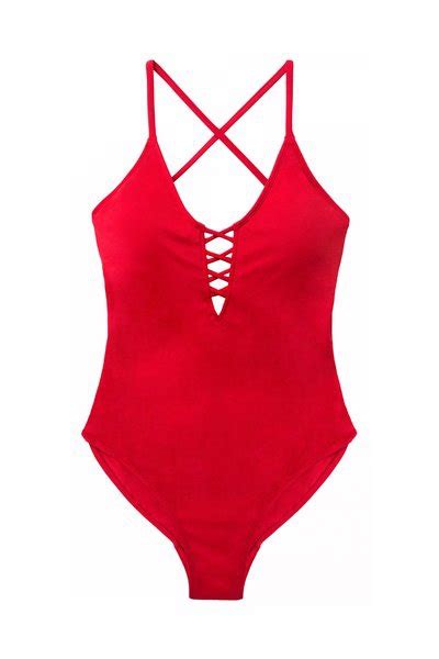 Dorina Swimsuit Red Swimsuits Odellk