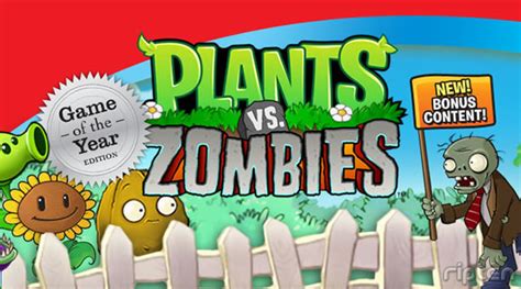 Plants Vs Zombies Game Of The Year Edition