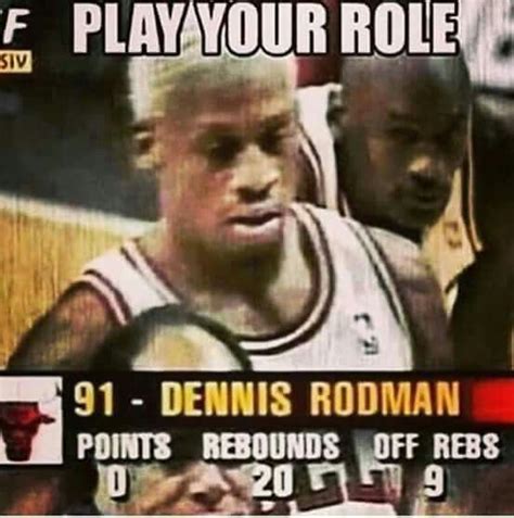 The Best At What He Didrebounds Rebounding Sports Hero Dennis Rodman