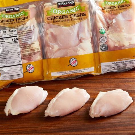Kirkland Signature Boneless Skinless Chicken Thighs Organic Shops