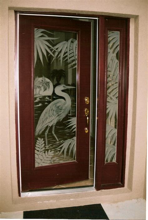 Doors Etched Glass Etched Glass Design By Premier Etched Glass