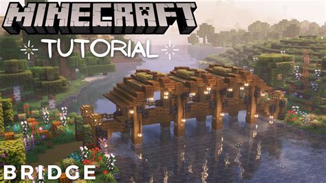 Minecraft Small Bridge Tutorial Youtube