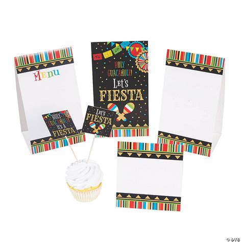 Fiesta Buffet Decorating Kit Oriental Trading