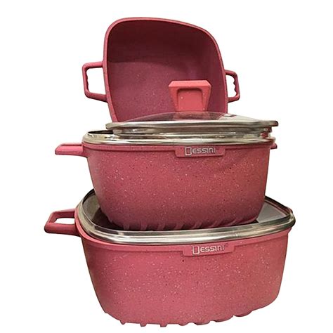 Cheap cookware sets, buy quality home & garden directly from china suppliers:22pcs/set cookware set panela cookware set casserole fry pan dessini cookware set enjoy ✓free shipping worldwide! Buy Dessini Granite Cookware Set - 22 Pieces - Pink online ...