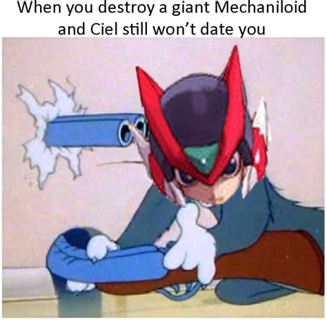Meme I Made Back When I Playing Mega Man Zero Rmegaman