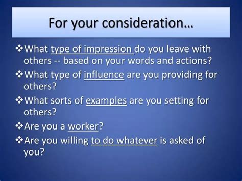 Ppt For Your Consideration Powerpoint Presentation Free Download