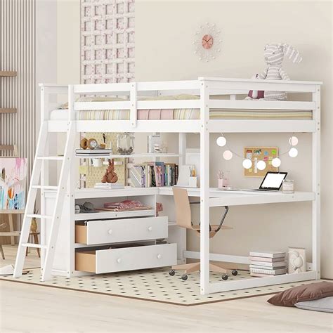 Loft Bed With Desk