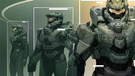 Master Chiefs Evolution The Concept Art Of Halo 4 This Game