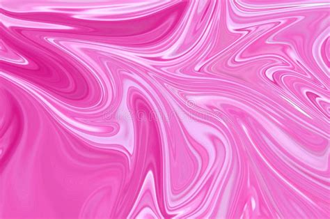 Liquid Abstract Pattern With Plastic Pink Graphics Color Art Form