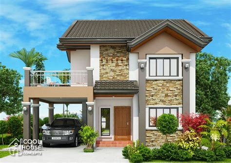 Four Bedroom Two Storey House Design Cool House Concepts 2024