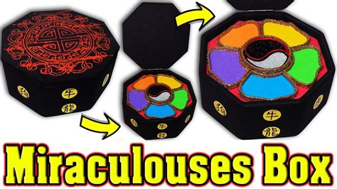 Diy Master Fu Jewelry Box For All Miraculouses Of Miraculous Ladybug