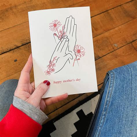 Mother Sign Language Hands Mothers Day Card By Rock On Ruby
