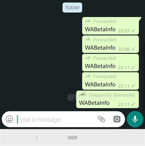 How Forwarding Works On Whatsapp Wabetainfo
