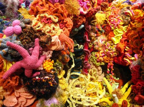Crocheted Coral Reefs 7 Handmade Coral Reef Coral
