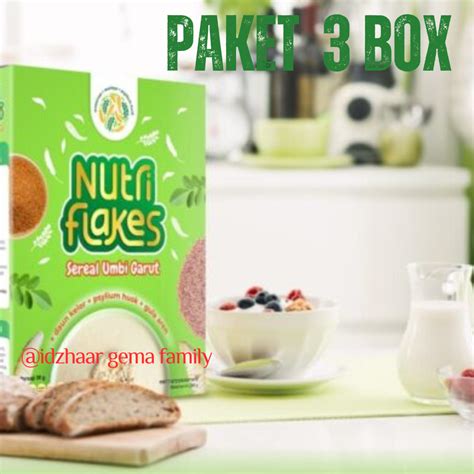 Paket 3 Box Sereal Nutriflakes Sangat Efektif Untuk Mengatasi Masalah