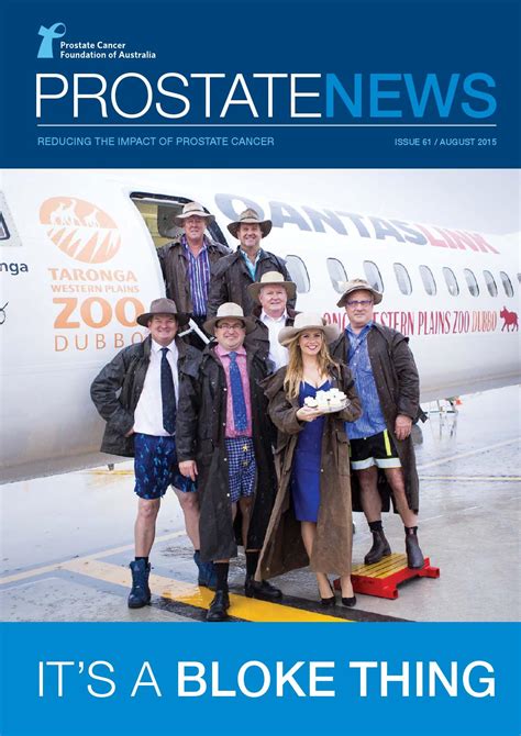 Prostate News ISSUE August By Prostate Cancer Foundation Of Australia Issuu