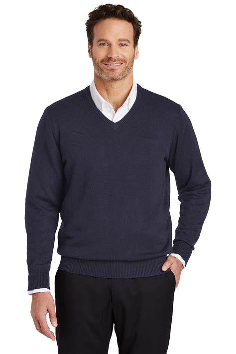 Port Authority Value V Neck Sweater Product Sanmar