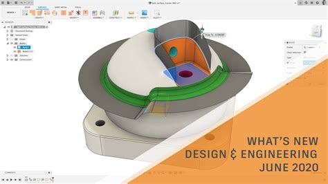 Whats New In Fusion 360 Design And Engineering June 2020 Youtube