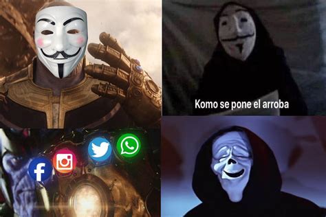 ¡anonymous Se Une A La Fiesta Los Mejores Memes Del Grupo De Hackers
