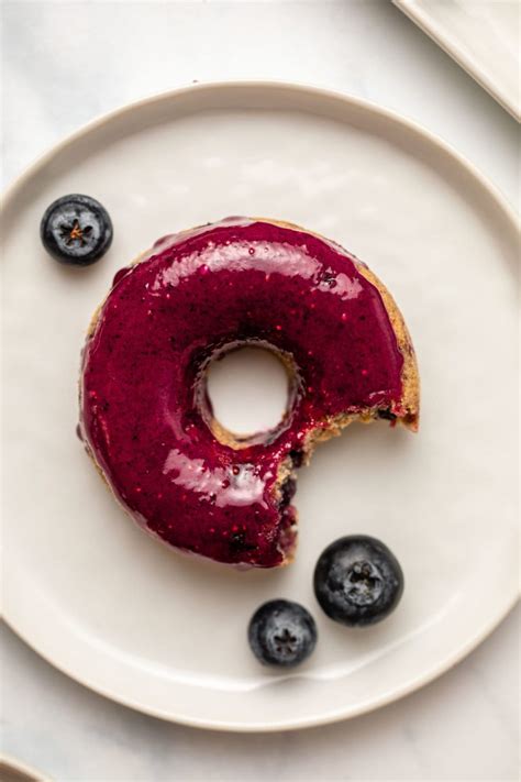 Baked Blueberry Donuts Vegan And Gluten Free From My Bowl