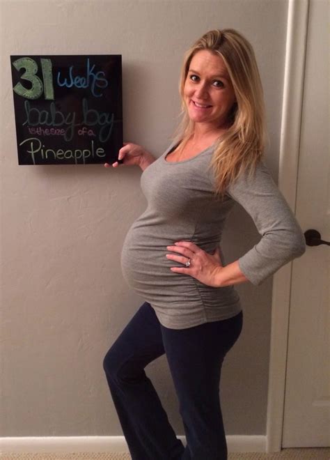 31 Weeks Pregnant Pregnant Women Pinterest