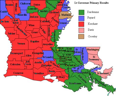 Louisiana purchase definition, a treaty signed with france in 1803 by which the u.s. Louisiana primary results - Part I (Lt Governor's race ...