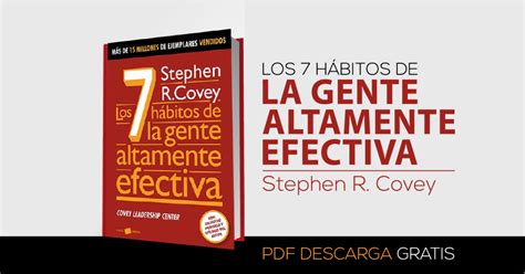 Pdf Los 7 Hábitos De La Gente Altamente Efectiva Pdf Stephen R Covey