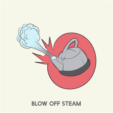 Blow Off Steam Premium Vector Rawpixel