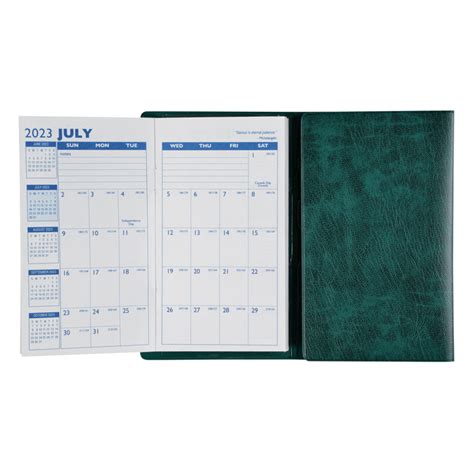 Tri Fold Monthly Planner With Notepad And Contact Book 103796 M