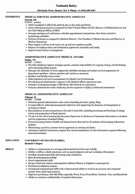 Administrative assistant job description template. Admin assistant Job Description Resume Fresh ...