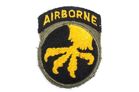 Us 17th Airborne Division Patch Fjm44