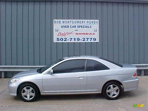 2005 Satin Silver Metallic Honda Civic Ex Coupe 9452360