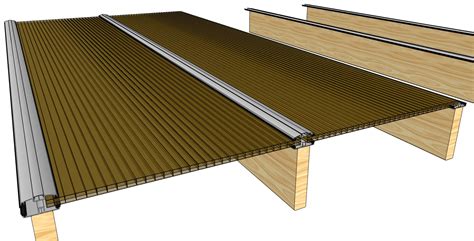 How To Build A Patio Roof With Polycarbonate Sheets