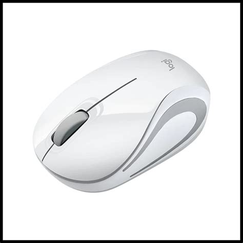 Logitech M187 Ultra Portable Mini Wireless Mouse White