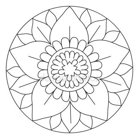 Mandala da colorare, una pratica di sostegno ed evoluzione alla propria conoscenza, per un equilibrio e armonia. Scarica - Disegni da colorare Mandala di bel fiore ...