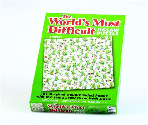 Worlds Most Difficult Jigsaw Puzzle Frogs Uk Toys And Games